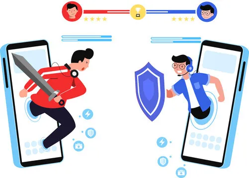 电竞冠军捧杯时刻